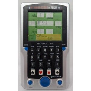 Excalibur WSOP Texas Hold ’Em Handheld 397D Deluxe Talking Poker Game Tested